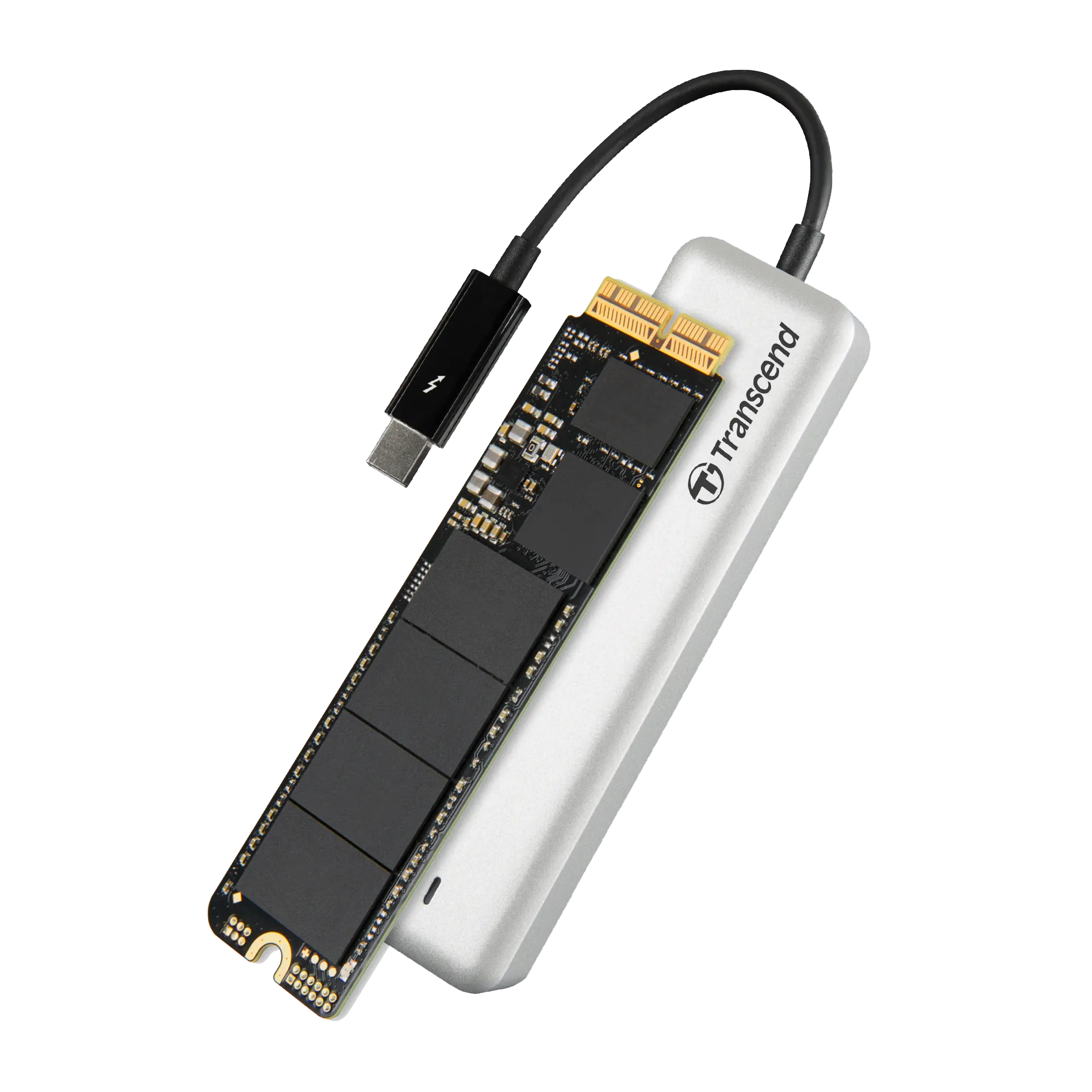 Transcend's JetDrive 825 Thunderbolt™ AHCI PCIe Gen3 x2 portable SSD 960GB 3D NAND
