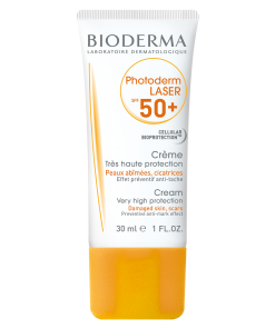 Bioderma Photoderm Laser SPF 50+ - Kem chống nắng cho da trước và sau trị liệu (30ml)
