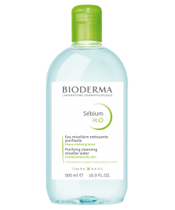 Bioderma Sébium H2O - Dung dịch làm sạch và tẩy trang Micellar (500ml)