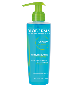 Bioderma Sébium Gel Moussant - Boltle Gel rửa mặt tạo bọt (200ml)