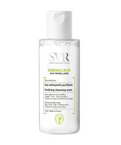 Nước tẩy trang làm sạch dịu nhẹ cho da nhạy cảm dễ bị mụn SVR-SEBIACLEAR Eau Micellaire (75ml)