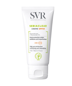 Bảo vệ chống nắng ngăn ngừa khuyết điểm SVR-SEBIACLEAR Crème SPF50 (50ml)