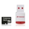 Thẻ nhớ microSDHC Class 10 with P3 Card Reader USB 2.0 (Premium) 8 GB 133x