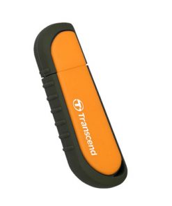 Transcend's JetFlash V70 Rugged USB Flash Drive 8 GB Orange