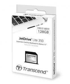 Transcend's JetDrive™ Lite 350 MLC 128 GB Storage expansion cards thẻ nhớ cho MacBook Pro (Retina) 15" [Mid 2012 - Early 2013]