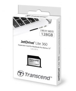 Transcend's JetDrive™ Lite 360 MLC 128 GB Storage expansion cards thẻ nhớ cho MacBook Pro (Retina) 15" [Late 2013 - Mid 2015]