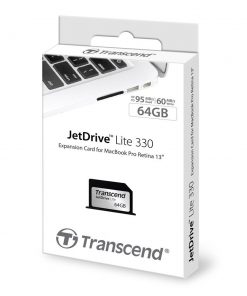 Transcend's JetDrive™ Lite 330 MLC 64 GB Storage expansion cards thẻ nhớ cho MacBook Pro (Retina)13" [Late 2012 - Early 2015]