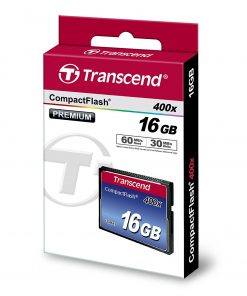 Thẻ nhớ CF 16 GB MLC NAND Transcend's "Premium" series 400x CF card UDMA7