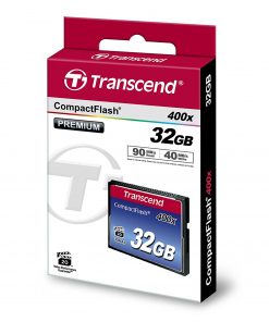 Thẻ nhớ CF 32 GB MLC NAND Transcend's "Premium" series 400x CF card UDMA7