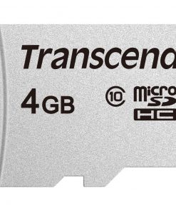 Thẻ nhớ microSD 4 GB Transcend's microSDHC Class 10 300S