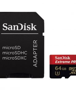 SanDisk Extreme PRO UHS-I/U3 Micro Memory Card 64 GB có Adapter