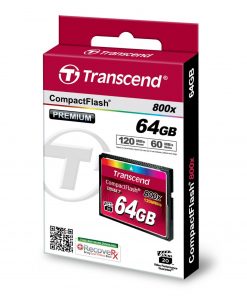 Thẻ nhớ CF 64 GB MLC NAND Transcend's 800x CompactFlash memory cards UDMA7