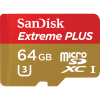 SANDISK EXTREME PLUS microSD UHS-I CARD 64 GB