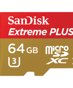 SANDISK EXTREME PLUS microSD UHS-I CARD 64 GB