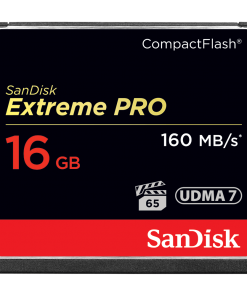 SANDISK EXTREME PRO COMPACTFLASH MEMORY CARD 16 GB