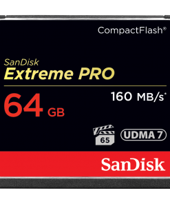 SANDISK EXTREME PRO COMPACTFLASH MEMORY CARD 64 GB
