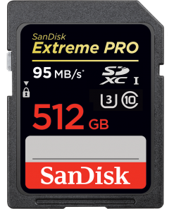 SANDISK EXTREME PRO SD UHS-I CARD 512Gb