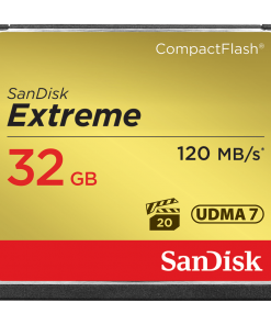 SANDISK EXTREME COMPACTFLASH MEMORY CARD 32GB