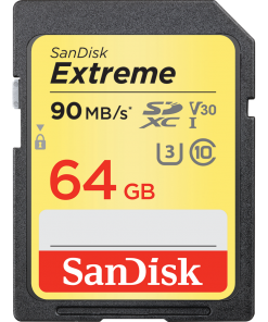 SANDISK EXTREME SD UHS-I CARD 64 GB