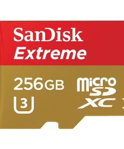 SANDISK EXTREME microSD UHS-I CARD 256 GB