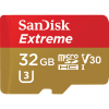SANDISK EXTREME microSD UHS-I CARD FOR ACTION CAMERAS 32 GB không adapter