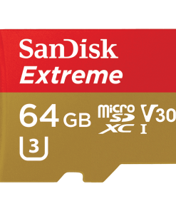SANDISK EXTREME microSD UHS-I CARD 64GB