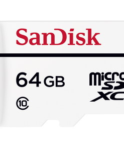 SANDISK HIGH ENDURANCE VIDEO MONITORING microSD CARD 64 GB