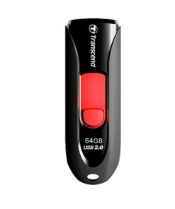 Transcend's JetFlash®590 USB 2.0 Type A connectors Flash Drive 64 GB Đen Black