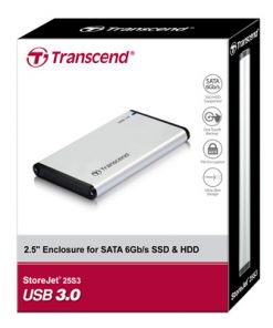 Box ổ cứng di động cho PC 2.5" StoreJet® 25S3 (Enclosure) USB 3.0