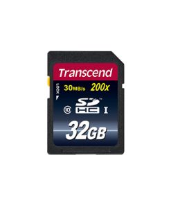 Thẻ nhớ SD card 32 GB Transcend's Premium 200x SDHC Class 10 cards