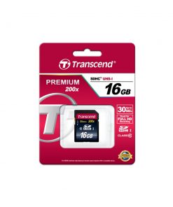 Thẻ nhớ SD card 16 GB Transcend's Premium 200x SDHC Class 10 cards