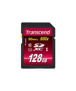 Thẻ nhớ SD card 128 GB Transcend's Ultimate 600x SDXC Class 10 UHS-I cards MLC Flash
