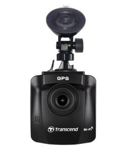 Máy quay hành trình Transcend DrivePro™ 230 WiFi đế giác hút kèm thẻ microSD 16 GB MLC NAND