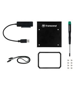 Transcend's 2.5” SSD Installation Kit with USB-to-SATA adapter