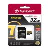 Thẻ nhớ microSD 32 GB Transcend's microSDHC UHS-I U3M (Ultimate) kèm adapter