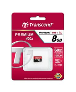 Thẻ nhớ microSD 8 GB Transcend's microSDHC Class 10 UHS-I 400x (Premium)