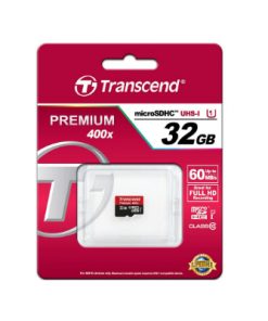 Thẻ nhớ microSD 32 GB Transcend's microSDHC Class 10 UHS-I 400x (Premium)