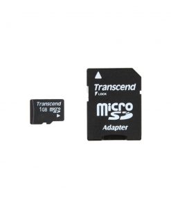 Thẻ nhớ microSD kèm áo thẻ Transcend's microSD card 1 GB with adapter