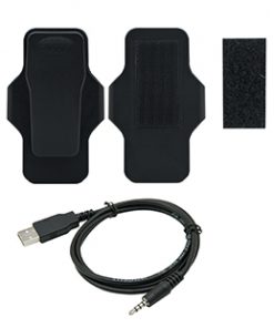 Bộ Phụ kiện (TS-DBK1) gồm kẹp xoay 360° và móc băng dán Velcro kèm dây đai băng dán Velcro cùng dây cáp