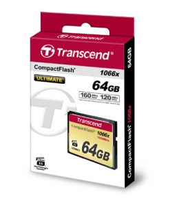 Thẻ nhớ CF 64 GB MLC NAND Transcend's 1066x CompactFlash memory cards UDMA7