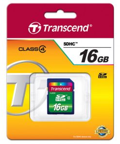 Thẻ nhớ SD card 16 GB Transcend's SDHC Class 4 (Standard)