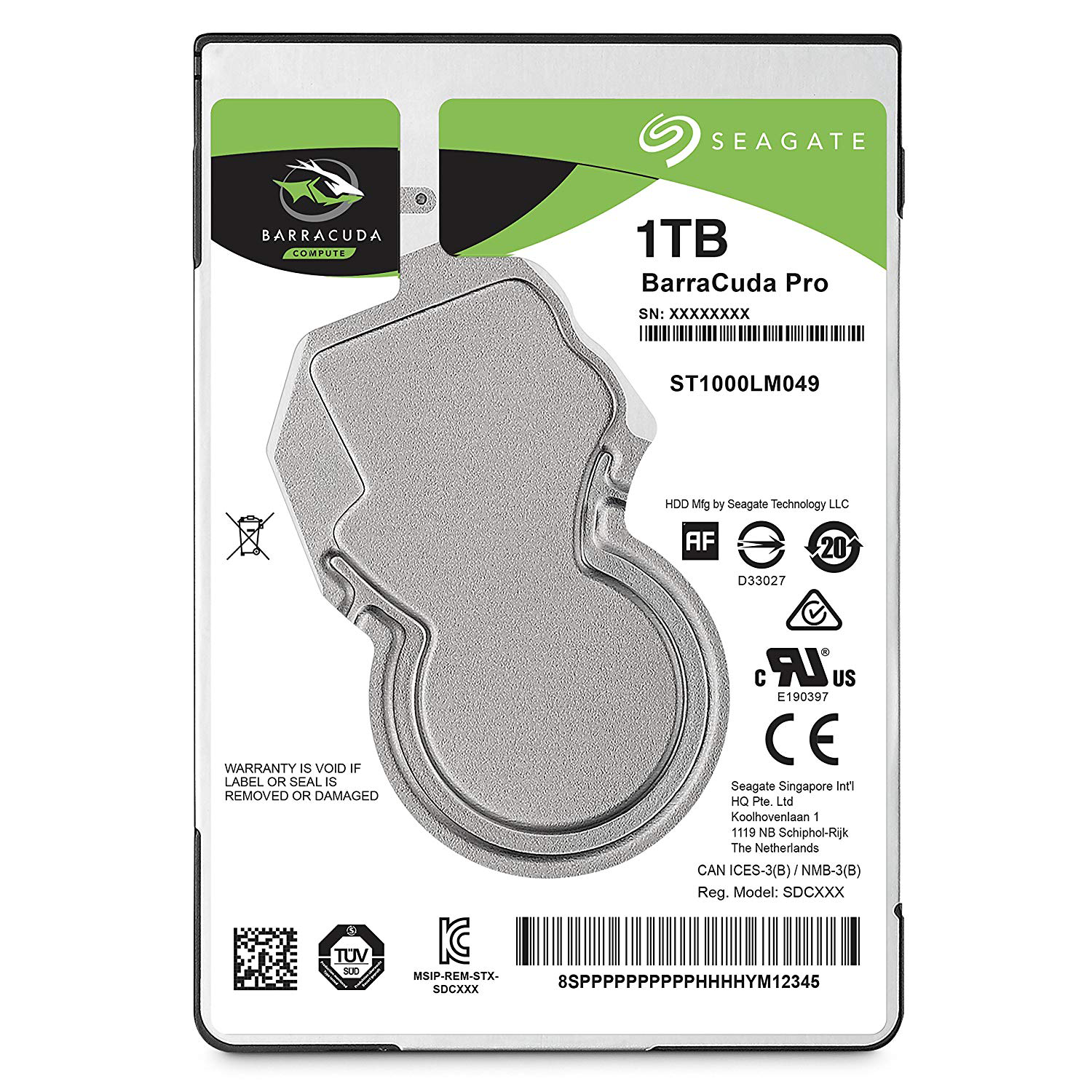 BarraCuda Pro Hard Drive 1 TB 2,5'' ST1000LM049