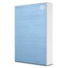 Ổ cứng cắm ngoài Seagate Backup Plus Portable  - Polished aluminium 4TB Light Blue - STHP4000402