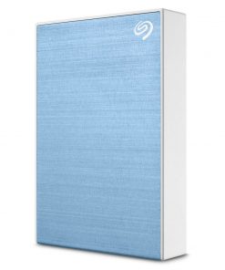 Ổ cứng cắm ngoài Seagate Backup Plus Portable  - Polished aluminium 4TB Light Blue - STHP4000402