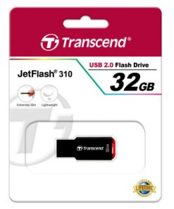 Transcend's JetFlash®310 USB 2.0 Type A connectors Flash Drive 32 GB