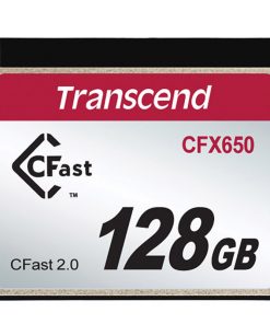 Thẻ nhớ Transcend's CFast 2.0 CFX650 Memory Cards MLC NAND 128 GB