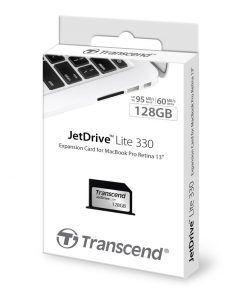 Transcend's JetDrive™ Lite 330 MLC 128 GB Storage expansion cards thẻ nhớ cho MacBook Pro (Retina)13" [Late 2012 - Early 2015]