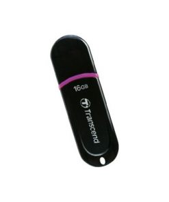 Transcend's JetFlash®300 USB 2.0 Type A connectors Flash Drive 16 GB Đen Black