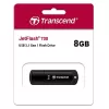 Transcend's JetFlash®700 USB 3.1 Gen 1 Type A connectors Flash Drive 8 GB Đen Black