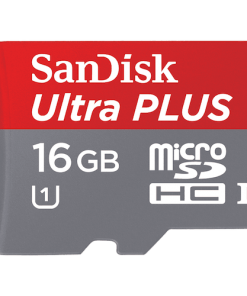 SANDISK ULTRA PLUS microSD UHS-I CARD 16 GB